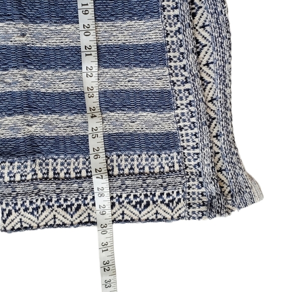 CHAPS open front sweater poncho L - Picture 7 of 10